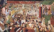 James Ensor The Entry of Christ into Brussels in 1889  (nn02) oil painting